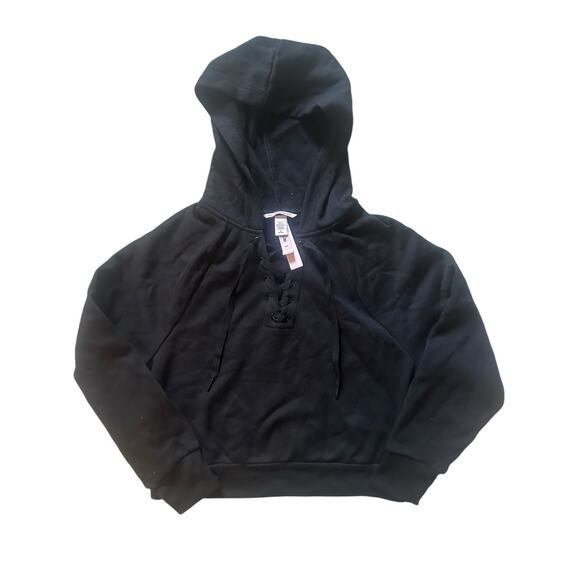 Victoria Secret Laced Hoodie NWT SZ M - Picture 1 of 2